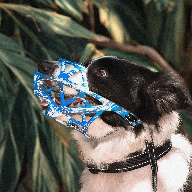 Anti-scratch Anti-bite Dog Mouth Cover Medium Large Adjustable