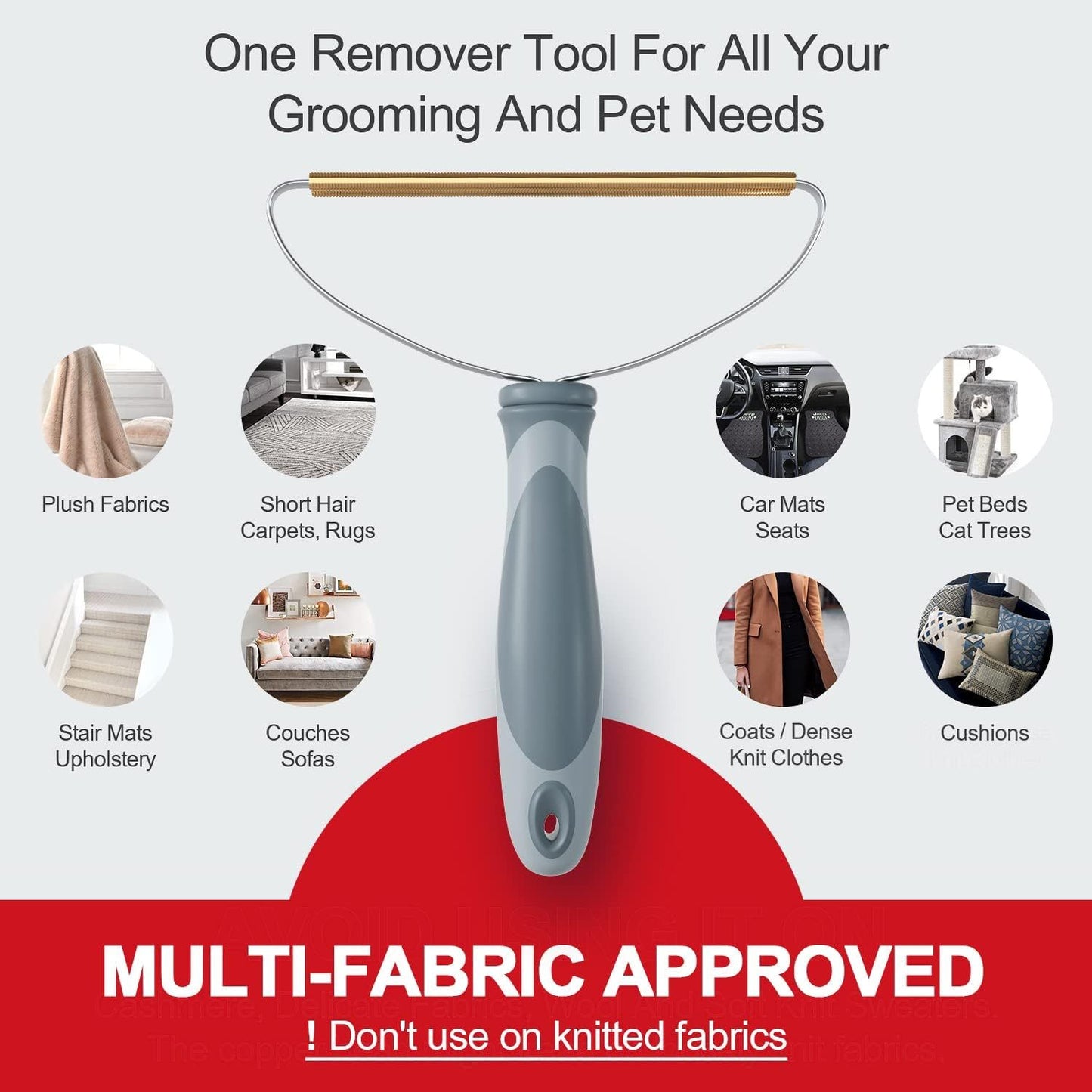 Pet Hair Remover, Dog Cat Hair Remover, Lint Cleaner Pro, Fur Removal Tool, Portable Carpet Scraper, Fuzz Rollers Hairball Shaver Brush For Carpets, Car Mat, Couch, Pet Bed, Furniture & Rug