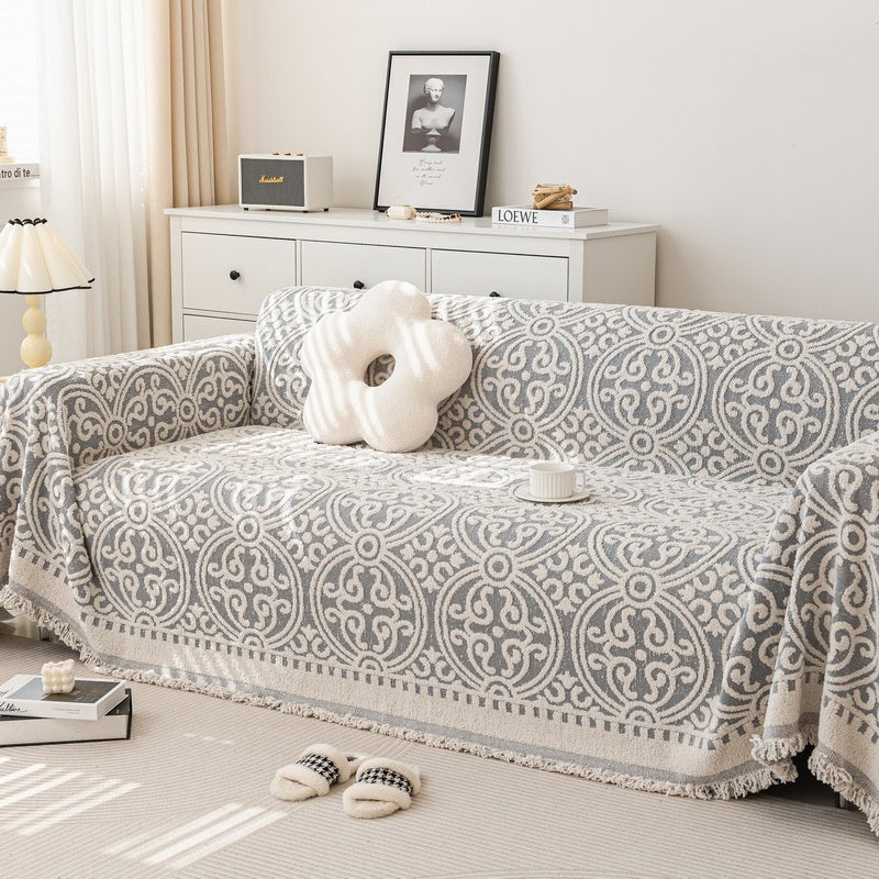 Plush Anti-scratch Autumn And Winter Sofa Cover