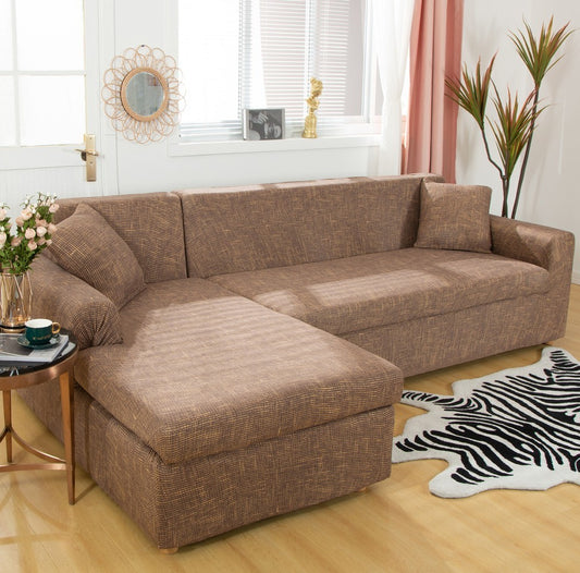 Anti-cat Scratch Dust Protection Old Fashioned Elastic Universal Sofa Cover