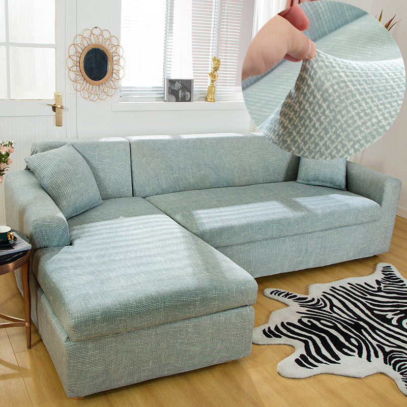 Anti-cat Scratch Dust Protection Old Fashioned Elastic Universal Sofa Cover