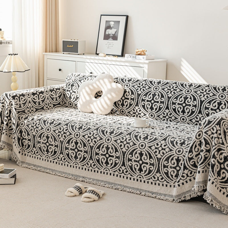 Plush Anti-scratch Autumn And Winter Sofa Cover