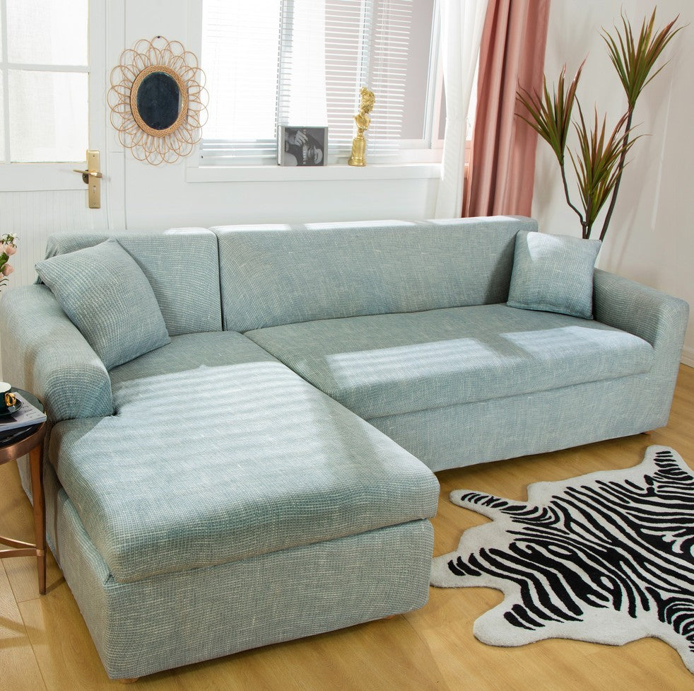 Anti-cat Scratch Dust Protection Old Fashioned Elastic Universal Sofa Cover