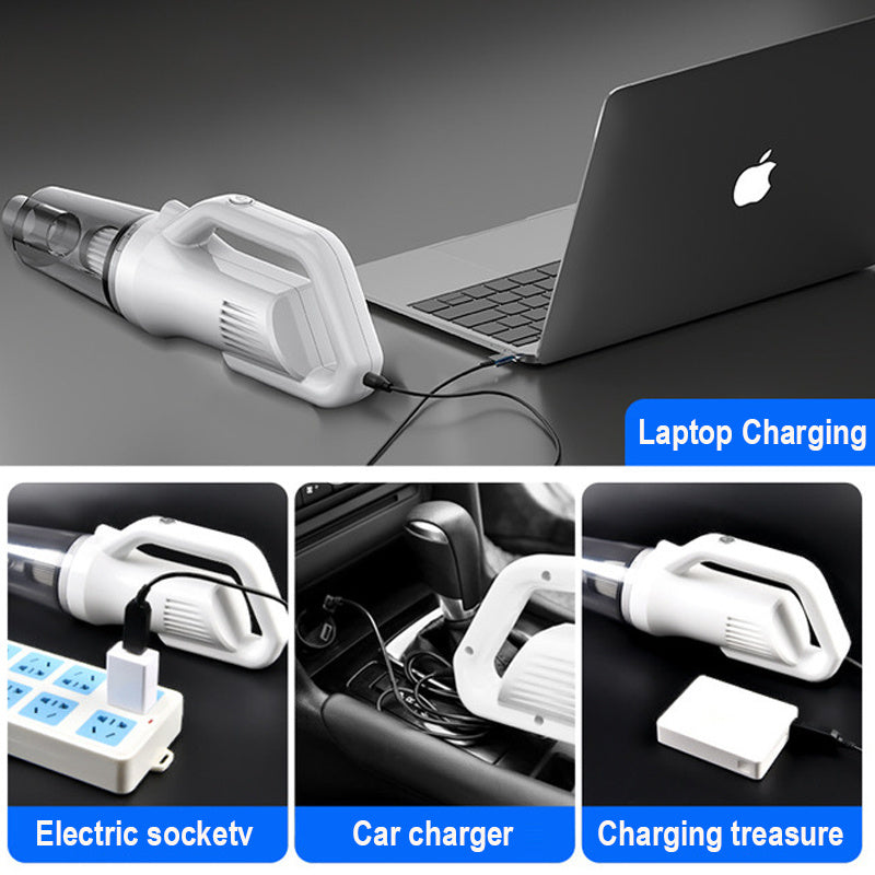 Handheld Mini High-power Silent Vacuum Cleaner