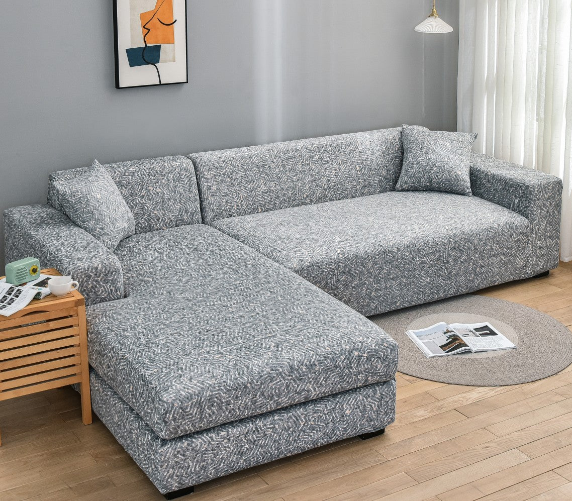 Anti-cat Scratch Dust Protection Old Fashioned Elastic Universal Sofa Cover