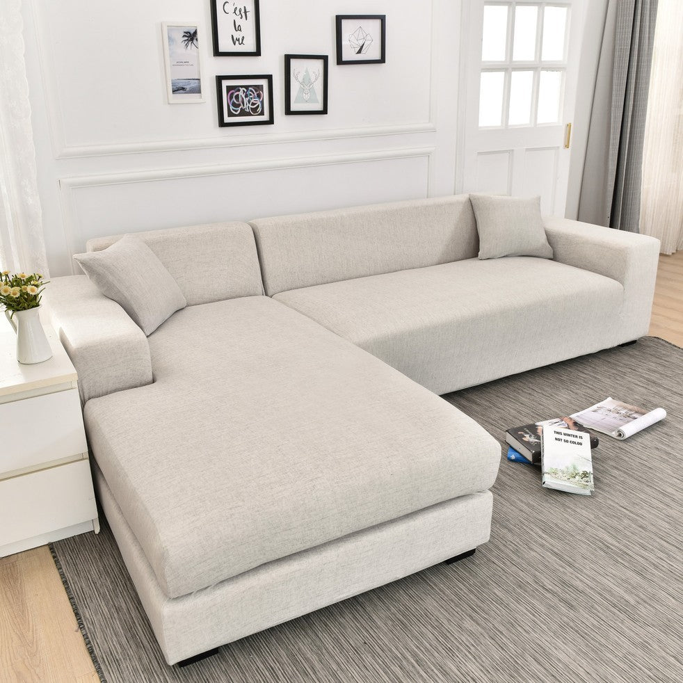Anti-cat Scratch Dust Protection Old Fashioned Elastic Universal Sofa Cover