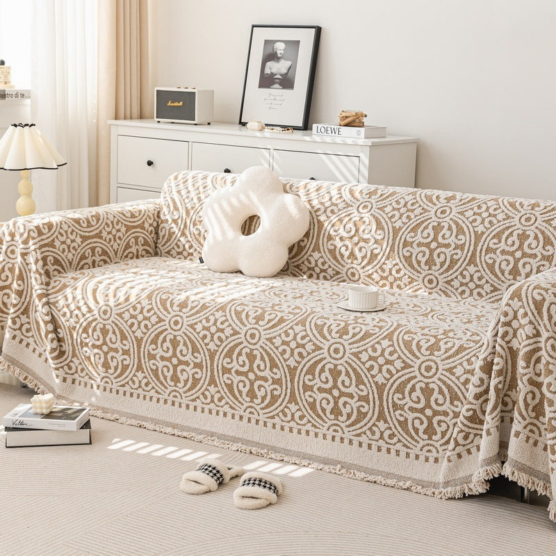 Plush Anti-scratch Autumn And Winter Sofa Cover