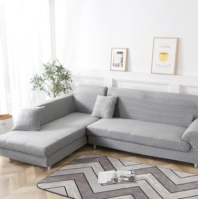 Anti-cat Scratch Dust Protection Old Fashioned Elastic Universal Sofa Cover